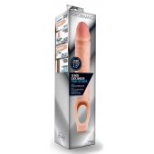 Телесная насадка на пенис 10 Inch Cock Sheath Extender - 25 см. - Blush Novelties - в Копейске купить с доставкой