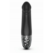 Черный вибратор с электростимуляцией Real Deal Neal - 16,5 см. - MyStim - купить с доставкой в Копейске