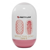 Розовый мастурбатор-яйцо Seductive Golf - Baile - в Копейске купить с доставкой