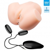 Телесный мастурбатор с 2 тоннелями Dual Vagina and Ass Veronica - Baile - в Копейске купить с доставкой