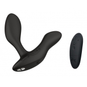 Черный анальный вибратор We-Vibe Vector+ - We-vibe - в Копейске купить с доставкой