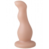 Телесный стимулятор простаты с изгибами - 13,5 см. - LOVETOY (А-Полимер) - в Копейске купить с доставкой