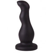 Чёрный анальный стимулятор для массажа простаты - 13,5 см. - LOVETOY (А-Полимер) - в Копейске купить с доставкой