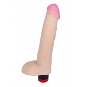 Реалистичный по форме и на ощупь вибратор - 24 см. - LOVETOY (А-Полимер)