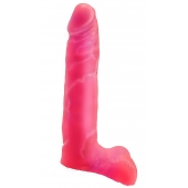 Розовая насадка-фаллос для трусиков Harness - 16,5 см. - LOVETOY (А-Полимер) - купить с доставкой в Копейске