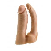 Двойная насадка для страпона Харнесс - 15 см. - LOVETOY (А-Полимер) - купить с доставкой в Копейске