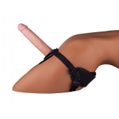 Страпон Харнесс в подарочной упаковке - 21 см. - LOVETOY (А-Полимер) - купить с доставкой в Копейске