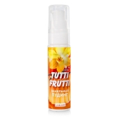 Интимный гель на водной основе Tutti-Frutti  Ванильный пудинг  - 30 гр. - Биоритм - купить с доставкой в Копейске