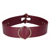 Бордовый ремень Halo Waist Belt - размер L-XL - Shots Media BV - купить с доставкой в Копейске