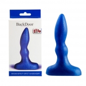 Синий анальный стимулятор Beginners p-spot massager - 11 см. - Lola Games - в Копейске купить с доставкой