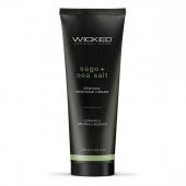 Массажный легкий крем WICKED Sage plus Sea Salt - 120 мл. - Wicked - купить с доставкой в Копейске