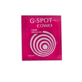 Стимулирующий интимный крем для женщин Cosmo G-spot - 2 гр. - Биоритм - купить с доставкой в Копейске