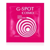 Стимулирующий интимный крем для женщин Cosmo G-spot - 2 гр. - Биоритм - купить с доставкой в Копейске
