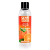 Массажное масло Sexy Sweet Fresh Orange с ароматом апельсина и феромонами - 75 мл. - Биоритм - купить с доставкой в Копейске