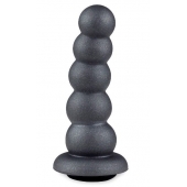 Серая насадка-ёлочка PLATINUM 4,5’’ - 12,5 см. - LOVETOY (А-Полимер) - купить с доставкой в Копейске