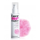 Съедобное согревающее массажное масло Love Me Tender Cotton Candy с ароматом сладкой ваты - 100 мл. - Love to Love - купить с доставкой в Копейске