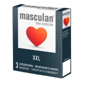Презервативы увеличенного размера Masculan XXL - 3 шт. - Masculan - купить с доставкой в Копейске