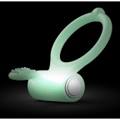 Светящееся в темноте эрекционное виброкольцо Power Clit - Dorcel - в Копейске купить с доставкой