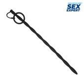 Черный стимулятор уретры Sex Expert - Sex Expert - купить с доставкой в Копейске