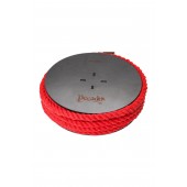 Красная веревка для шибари на катушке - 10 м. - Pecado - купить с доставкой в Копейске