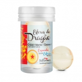 Интимный гель Esferas do Dragao Hot Ball с охлаждающе-разогревающим эффектом (2 шарика по 3 гр.) - HotFlowers - купить с доставкой в Копейске
