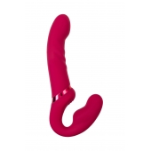 Малиновый безремневой страпон Lapis - 23 см. - Lovense - купить с доставкой в Копейске