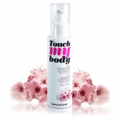 Силиконовый лубрикант 2-в-1 Touch My Body с ароматом вишнёвого цвета - 100 мл. - Love to Love - купить с доставкой в Копейске