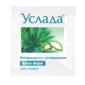 Гель-смазка «Услада с алоэ» - 3 гр. - Биоритм - купить с доставкой в Копейске