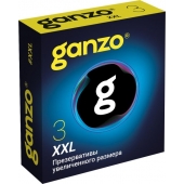 Презервативы увеличенного размера Ganzo XXL - 3 шт. - Ganzo - купить с доставкой в Копейске