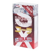 Ароматизированные презервативы Sagami Xtreme COLA - 10 шт. - Sagami - купить с доставкой в Копейске
