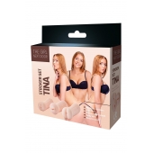 Набор из 3 мастурбаторов The Girl Next Door Tina - Dream Toys - в Копейске купить с доставкой