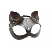 Эффектная маска кошки с ушками - БДСМ Арсенал - купить с доставкой в Копейске