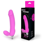 Розовый безремневой страпон Sexy Friend - 1137 - купить с доставкой в Копейске