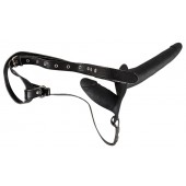 Женский страпон с вагинальной пробкой - 15 см. - Orion - купить с доставкой в Копейске