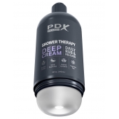 Мастурбатор в бутылке Shower Therapy Deep Cream - Pipedream - в Копейске купить с доставкой