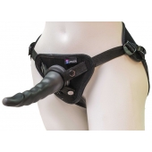 Комплект из трусиков Harness и двух насадок - 20,5 и 18 см. - LOVETOY (А-Полимер) - купить с доставкой в Копейске
