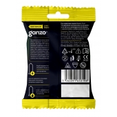 Ультратонкие презервативы Ganzo Ultra thin в мягкой упаковке - 3 шт. - Ganzo - купить с доставкой в Копейске