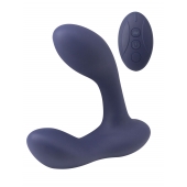 Синий массажер простаты с двумя моторами P-Bliss - Lola Games - в Копейске купить с доставкой