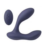 Синий массажер простаты с двумя моторами P-Bliss - Lola Games - в Копейске купить с доставкой