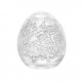 Мастурбатор-яйцо Keith Haring EGG PARTY - Tenga - в Копейске купить с доставкой