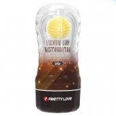 Прозрачный текстурированный мастурбатор Vacuum Cup Masturbator Stellar - Baile - в Копейске купить с доставкой