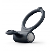 Черное эрекционное кольцо Power Clit - Dorcel - в Копейске купить с доставкой