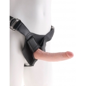 Страпон на виниловых трусиках Strap-on Harness Cock - 17,8 см. - Pipedream - купить с доставкой в Копейске