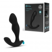 Черный утяжеленный анальный стимулятор Rocker Plug - 12 см. - b-Vibe - в Копейске купить с доставкой