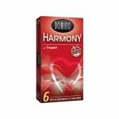 Гладкие презервативы Domino Harmony - 6 шт. - Domino - купить с доставкой в Копейске