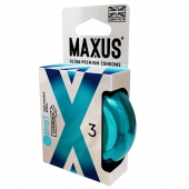 Презервативы Maxus G spot с двойной спиралью - 3 шт. - Maxus - купить с доставкой в Копейске