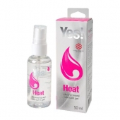 Возбуждающая силиконовая вагинальная смазка Yes Heat - 50 мл. - Sitabella - купить с доставкой в Копейске