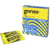 Классические презервативы с обильной смазкой Ganzo Classic - 3 шт. - Ganzo - купить с доставкой в Копейске