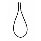 Черный уретральный массажер Glide Small - 30 см. - Lola Games - купить с доставкой в Копейске