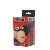 Нежный мастурбатор-ротик REALSTUFF 5INCH MASTURBATOR BJ - Dream Toys - в Копейске купить с доставкой